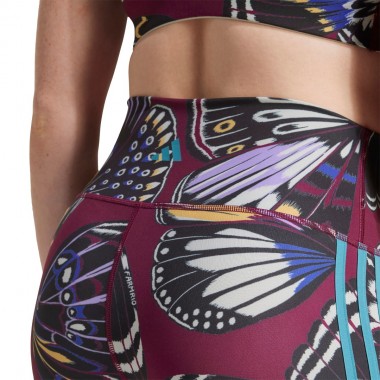 ADIDAS X FARM W LEGGINGS BLACK/AMARED/ENEINK