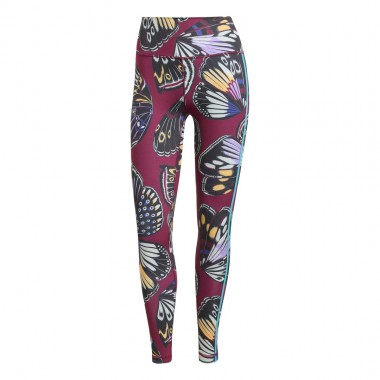 ADIDAS X FARM W LEGGINGS BLACK/AMARED/ENEINK
