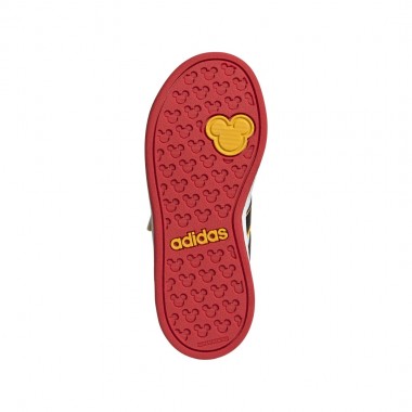 ADIDAS X MICKEY MOUSE GRAND COURT K SHOES FTWWHT/CBLACK/BOGOLD