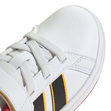 ADIDAS X MICKEY MOUSE GRAND COURT K SHOES FTWWHT/CBLACK/BOGOLD