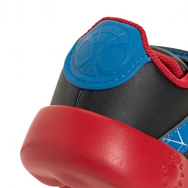 ADIDAS X SPIDER MAN GRAND COURT INF SHOES CBLACK/BRBLUE/PURRUB