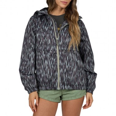 SALTY CREW BARRIER W WINDBREAKER JACKET CAMO