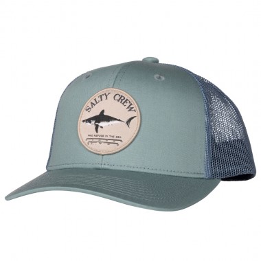 SALTY CREW BRUCE TRUCKER CAP MARINE/SLATE