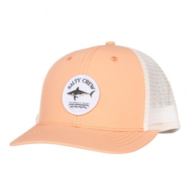 SALTY CREW BRUCE W TRUCKER CAP APRICOT