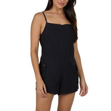 SALTY CREW DRIFTWOOD ROMPER BLACK