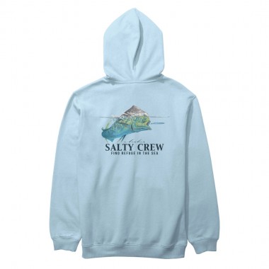 SALTY CREW MAHI SURFACE HOODIE CLEAR SKY