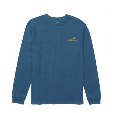 SALTY CREW ORIGINAL LS TEE CAST BLUE