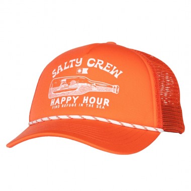 SALTY CREW PITSTOP TRUCKER CAP CHILI PEPPER