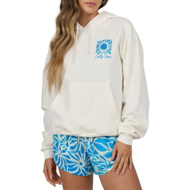 SALTY CREW SUNBLOCK W HOODIE OFF WHITE