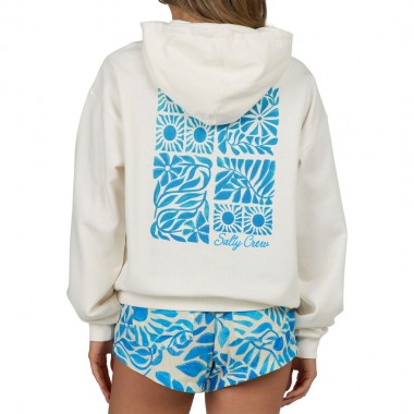 SALTY CREW SUNBLOCK W HOODIE OFF WHITE
