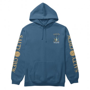 SALTY CREW TAILED HOODIE CAST BLUE