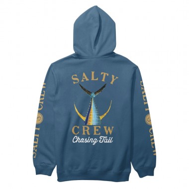 SALTY CREW TAILED HOODIE CAST BLUE