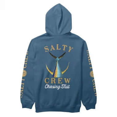 SALTY CREW TAILED HOODIE CAST BLUE