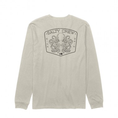SALTY CREW TAKO CLUB LS TEE MOONBEAM