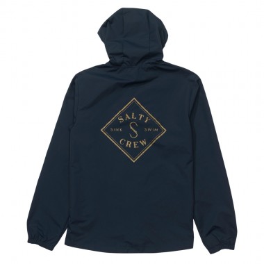 SALTY CREW TIPPET SNAP JACKET MIDNIGHT NAVY