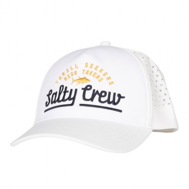 SALTY CREW TITLE TRUCKER CAP WHITE