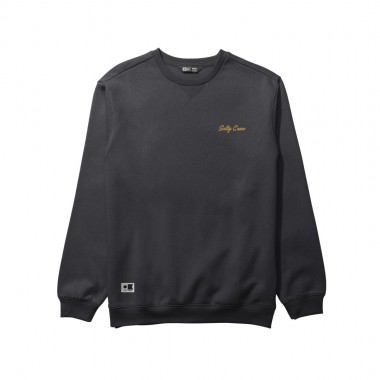SALTY CREW WORN IN CREWNECK BLACK