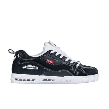 GLOBE CT-4 SHOES BLACK/WHITE