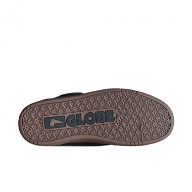 GLOBE FUSION SHOES BLACK/TOBACCO GUM
