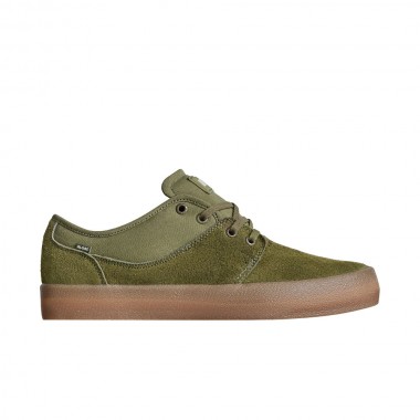 GLOBE MAHALO SHOES MILITARY OLIVE/CREPE