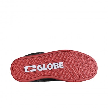 GLOBE TILT SHOES BLACK/RED/CHARCOAL