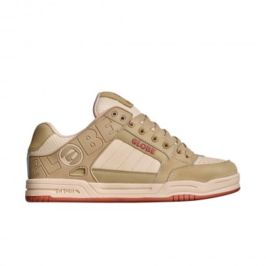 GLOBE TILT SHOES SAND/RED