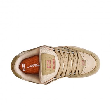 GLOBE TILT SHOES SAND/RED