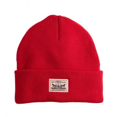 LEVI’S® BACKPATCH BEANIE RHYTHMIC RED