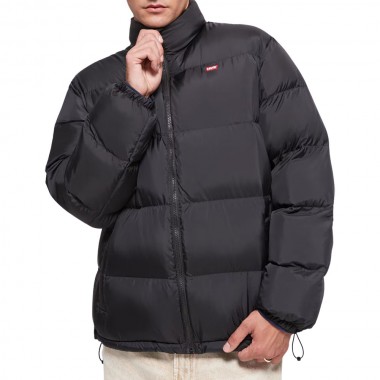 LEVI’S® PIEDMONT SHORT RED BW PUFFER JACKET JET BLACK