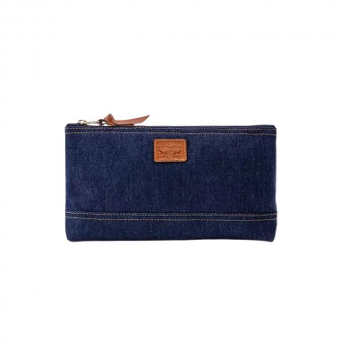 LEVIS DENIM POUCH DENIM BLUE
