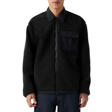 LEVI’S® JOONIE SHERPA JACKET DARK PHANTOM