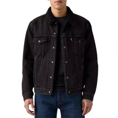 LEVI’S® TYPE 3 SHERPA TRUCKER JACKET BLACK