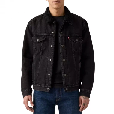 LEVI’S® TYPE 3 SHERPA TRUCKER JACKET BLACK
