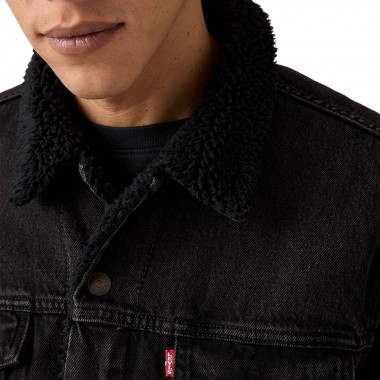 LEVI’S® TYPE 3 SHERPA TRUCKER JACKET BLACK