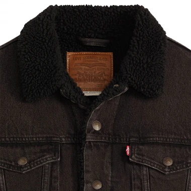 LEVI’S® TYPE 3 SHERPA TRUCKER JACKET BLACK