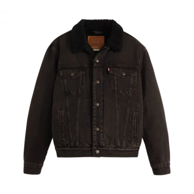 LEVI’S® TYPE 3 SHERPA TRUCKER JACKET BLACK