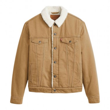 LEVI’S® TYPE 3 SHERPA TRUCKER JACKET BROWN