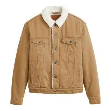 LEVI’S® TYPE 3 SHERPA TRUCKER JACKET BROWN
