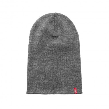 LEVI’S® SLOUCHY RED TAB BEANIE SLCH RT BEANIE SHARKSKIN