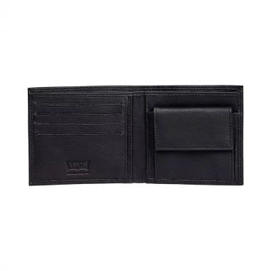 LEVI’S® VINTAGE TWO HORSE BIFOLD COIN WALLET BLACK