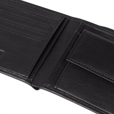 LEVI’S® VINTAGE TWO HORSE BIFOLD COIN WALLET BLACK