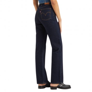 LEVI’S® RIBCAGE FULL LENGTH W JEANS DARK INDIGO/FLAT FINISH