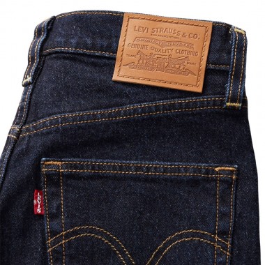 LEVI’S® RIBCAGE FULL LENGTH W JEANS DARK INDIGO/FLAT FINISH