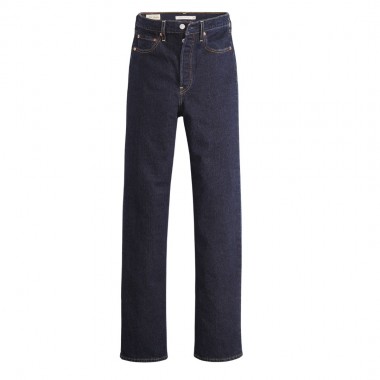 LEVI’S® RIBCAGE FULL LENGTH W JEANS DARK INDIGO/FLAT FINISH