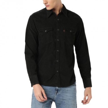LEVI’S® BARSTOW WESTERN STANDARD CORDUROY LS SHIRT BLACK