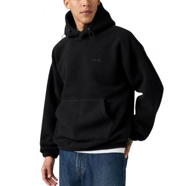 LEVI’S® COZY UP HOODIE JET BLACK