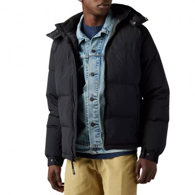 LEVI’S® ROCKRIDGE SHORT PUFFER JACKET JET BLACK