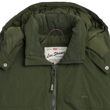 LEVI’S® ROCKRIDGE SHORT PUFFER JACKET GREEN