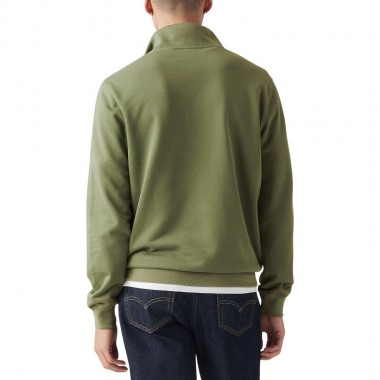 LEVI’S® ORIGINAL HOUSEMARK Q-ZIP PULLOVER MOSS OLIVE