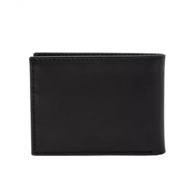 LEVIS BATWING BIFOLD ID WALLET BLACK